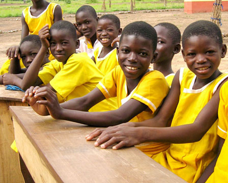 Chalice outdoor classroom in Ghana